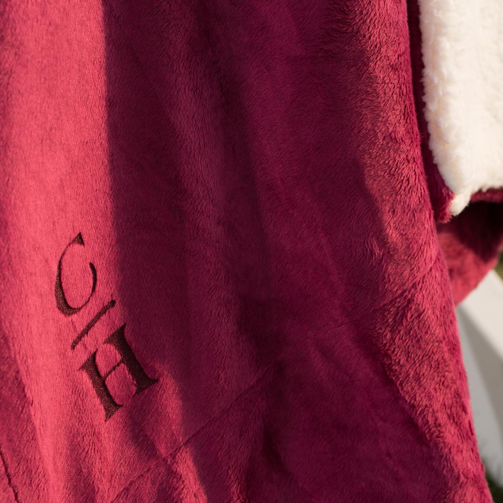 Sherpa Blanket <i>Laser Etched</i>