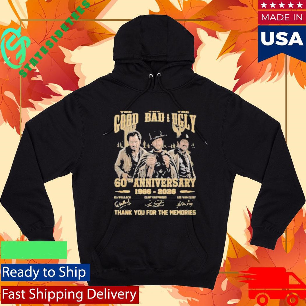 1966-2026 Anniversary The Good The Bad And The Ugly Shirt