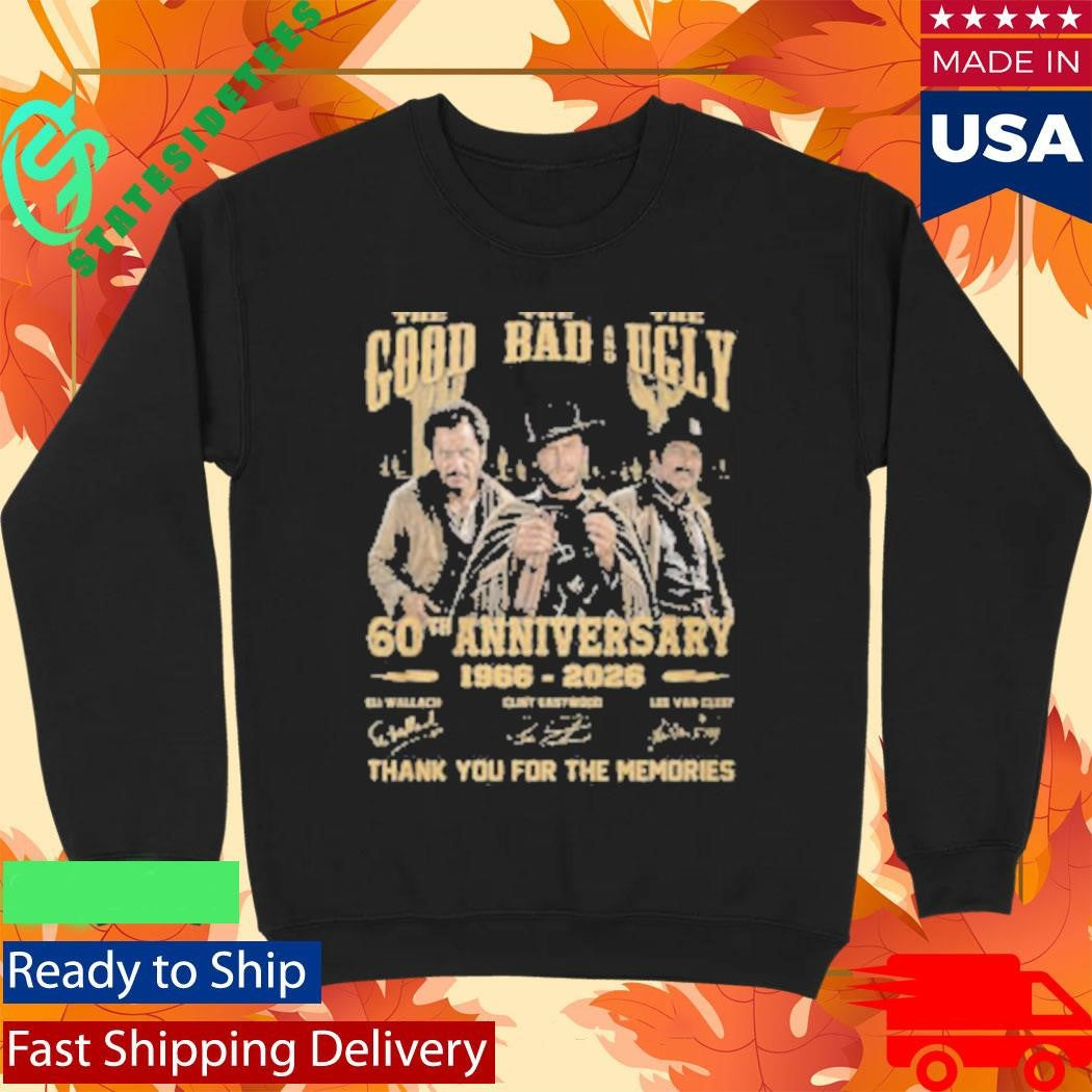 1966-2026 Anniversary The Good The Bad And The Ugly Shirt
