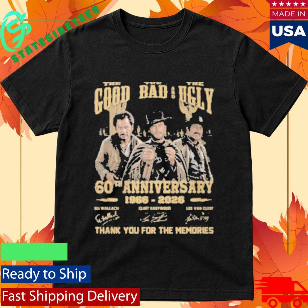 1966-2026 Anniversary The Good The Bad And The Ugly Shirt
