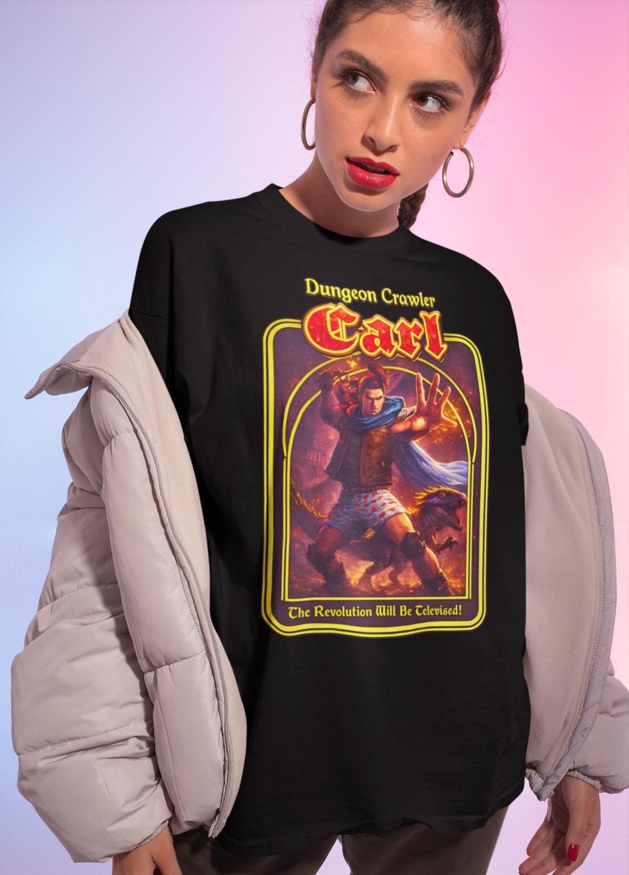 Vintage Dungeon Crawler Carl Goddamnit Donut Princess Donut Mongo Fantasy Bookish (3)