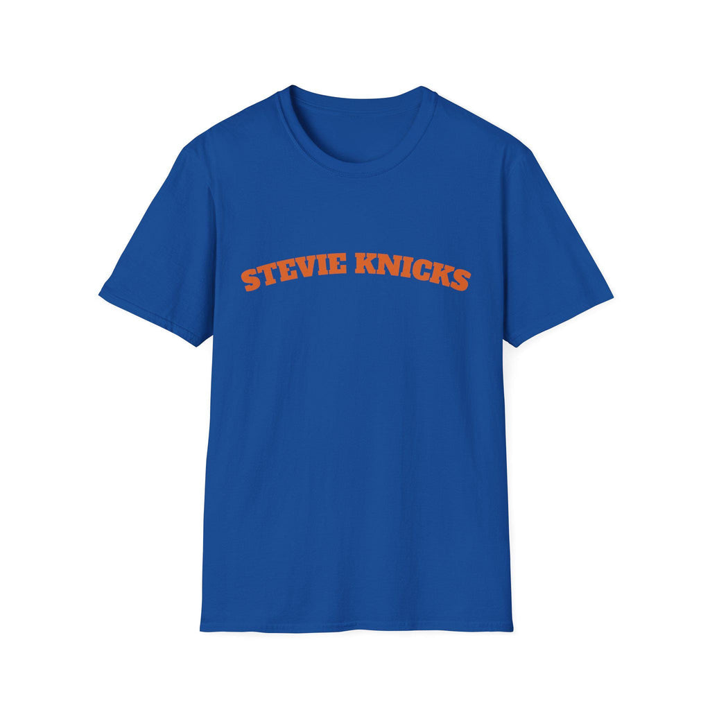 Stevie Knicks Oversized Fit Retro Arch Lettering Basketball Name Tee Celebrity Inspired Nba (3)
