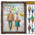 Memorial Gifts Personalized I Still Talk About You I Know Custom Design Sympathy Gifts Fleece Blanket – Mink Blanket