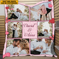 Personalized Photo Blankets for Couples Valentines Day Gift – Custom Picture Throw Blanket Girlfriend Her Birthday Anniversay Ideas