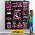 Personalized Family Name It’s A Thing You Wouldn’t Understand Fleece Blanket – Custom Name Women Sherpa Blanket