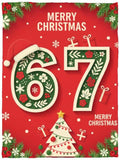 67 Meme Six Seven for Kids Women Men Boys Girls Christmas Blanket