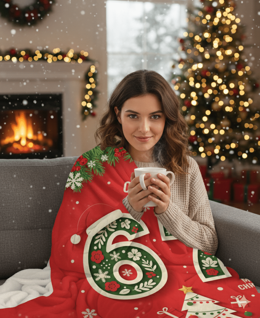 67 Meme Six Seven for Kids Women Men Boys Girls Christmas Blanket