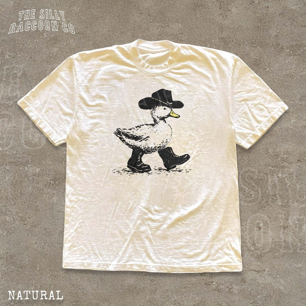 Vintage Cowboy Duck Western Southern Unisex T-shirt, Sweatshirt, Hoodie (4)