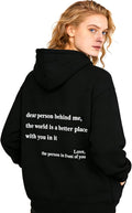You Are Enough Hoodie Dear Person Behind Me Sweatshirt Gift Merch Women Men Inspirational Faith