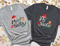 Mr. And Mrs. Santa Christmas Shirts, Christmas Couple Tshirt