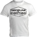 Discipline is Everything T-Shirt - Motivational Weightlifting Shirts for Men and Women - Gym Training Motivation