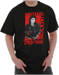 Michael Jackson Bad World Your 1988 Graphic T Shirt Men or Women