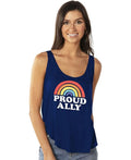 Pride Rainbow Tank Top for Men - Funny LGBTQIA Graphic Print Sleeveless Shirt - Summer Festival Essential