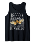 Cicada Men's Tank Top Brood X Reemergence Tour Live Summer 2021