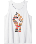 Resist Fist, Black Lives Matter, BLM Justice Equality Rights Tank Top