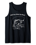 Retired Fishing Biden 2020 Will You Shut Up Man? Tank Top