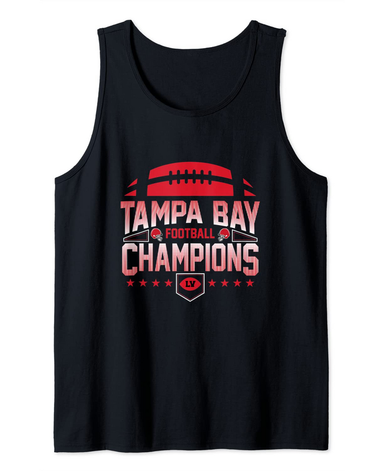 Tampa Bay Football Champions Tank Top