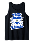 I Love El Salvador Tank Top