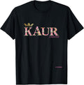 Kaur Flower Shirt Design - A Cool Women Designer Shirt T-Shirt