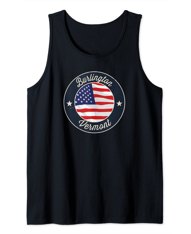 Burlington Vermont Vacation Tank Top