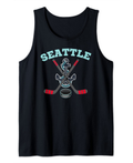 Seattle Sports Team Est 2018 Novelty Anchor Athletic Seattle Tank Top