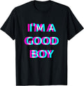 I'm A Good Boy 2000s Grunge Aesthetic Dog Themed T-Shirt