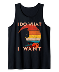 I Do What I Want Cat Tank Top