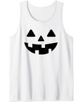 Jack O Lantern pumpkin Face Tank Top