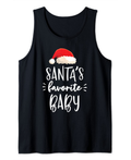Christmas Santa's Favorite Baby Tank Top