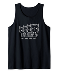 Kitten French Un Deux Trois Cat Tank Top