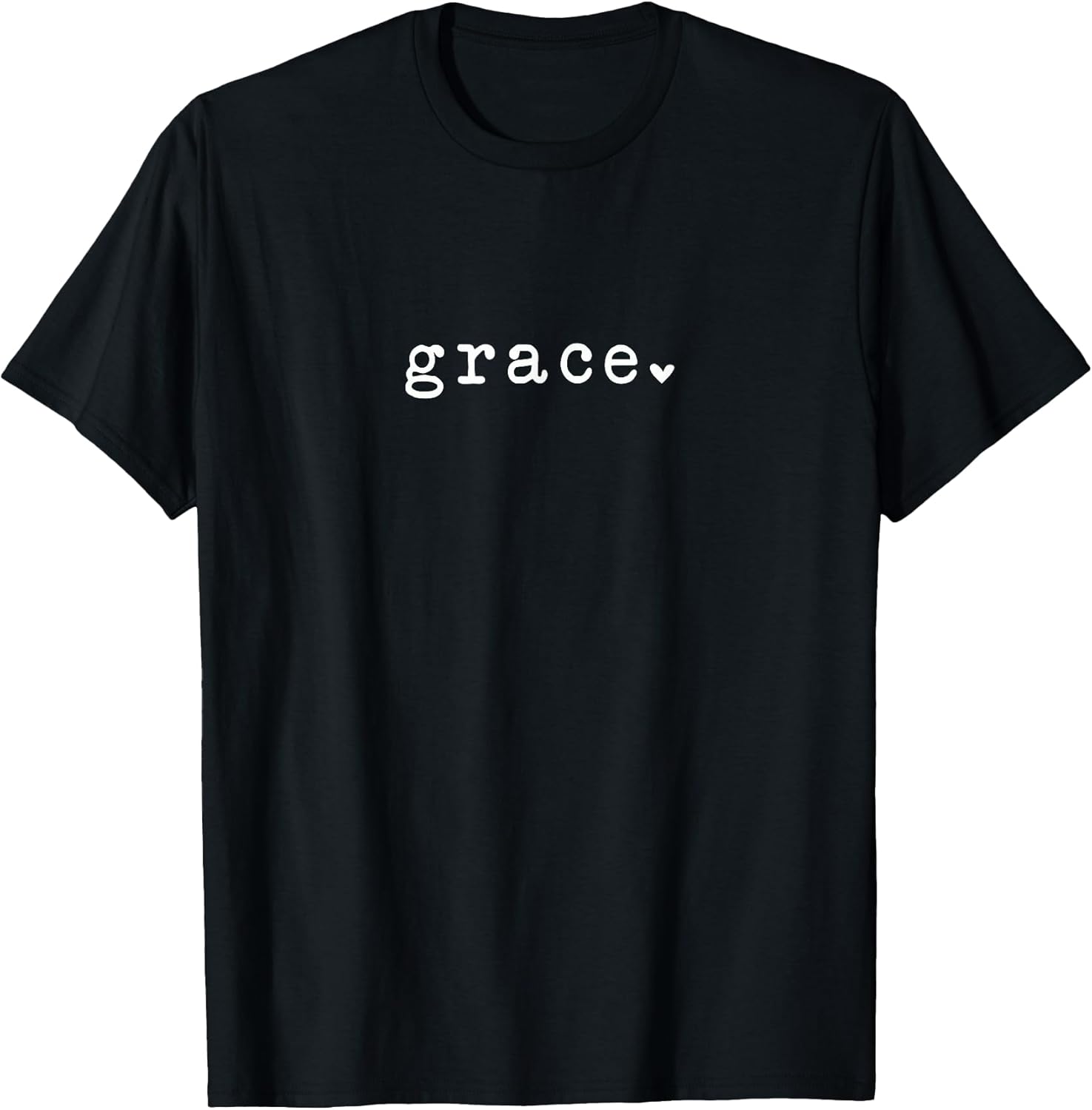 Minimalist Grace Christian Inspirational Religious Faith T-Shirt
