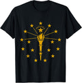 Retro Indiana Flag Shirts
