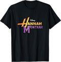 Hannah Montana Classic Iconic Big Chest Text Logo T-Shirt