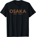 Osaka Osaka Shirt Japan City Minimalist Men Women