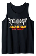 Mommy Pit Crew Birthday Crew Hosting Car Race Family Tank Top