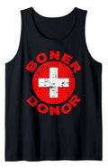 Boner Donor Shirt Funny Halloween Costume Idea Tank Top