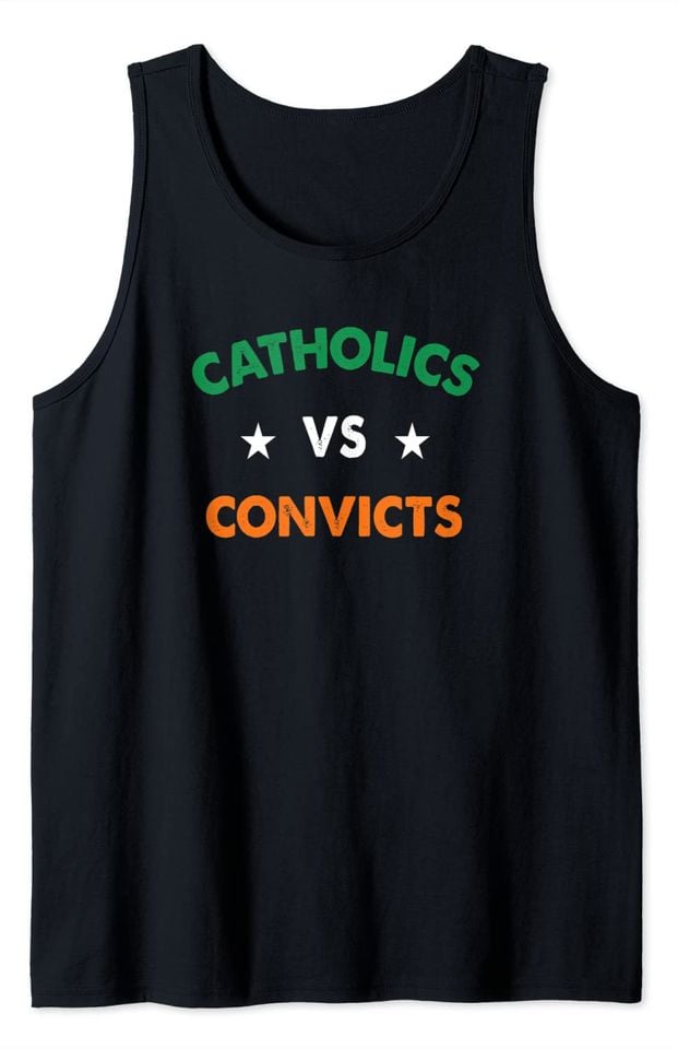 Catholics vs Convicts Classic Vintage Football 1988 Gift Tank Top