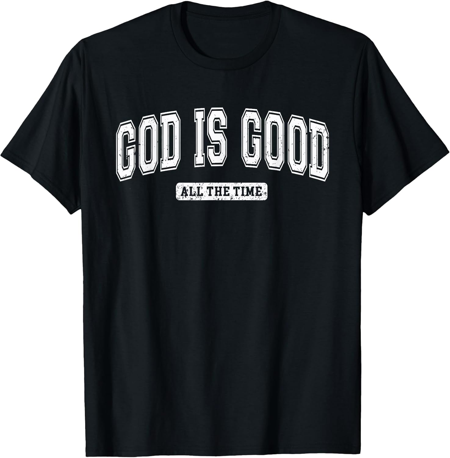 Vintage Retro Christian God is Good All The Time Jesus T-Shirt