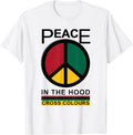 Retro Graphic 1990's Urban Vintage | Peace in The Hood T-Shirt