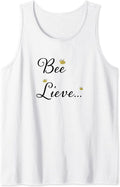 Cute Bees Tank Top Motivational Bee Lieve