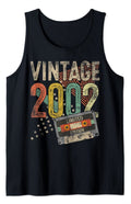 19th Birthday Ideas Tank Top Vintage 2002 Limited Edition 19 Year Old