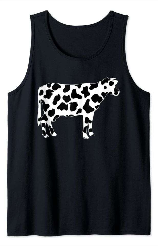 Cow Print Tank Top Cow Pattern