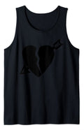 ZeeLee Cupid Heart Broken Tank Top