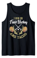 Field Hockey Shirt Taco Lover Field Hockey Player Tank Top