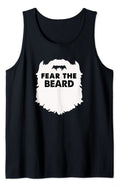 Fear The Beard Tank Top bearded man