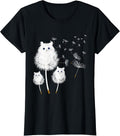 Dandelion Flowers Cat Lovers present clothing