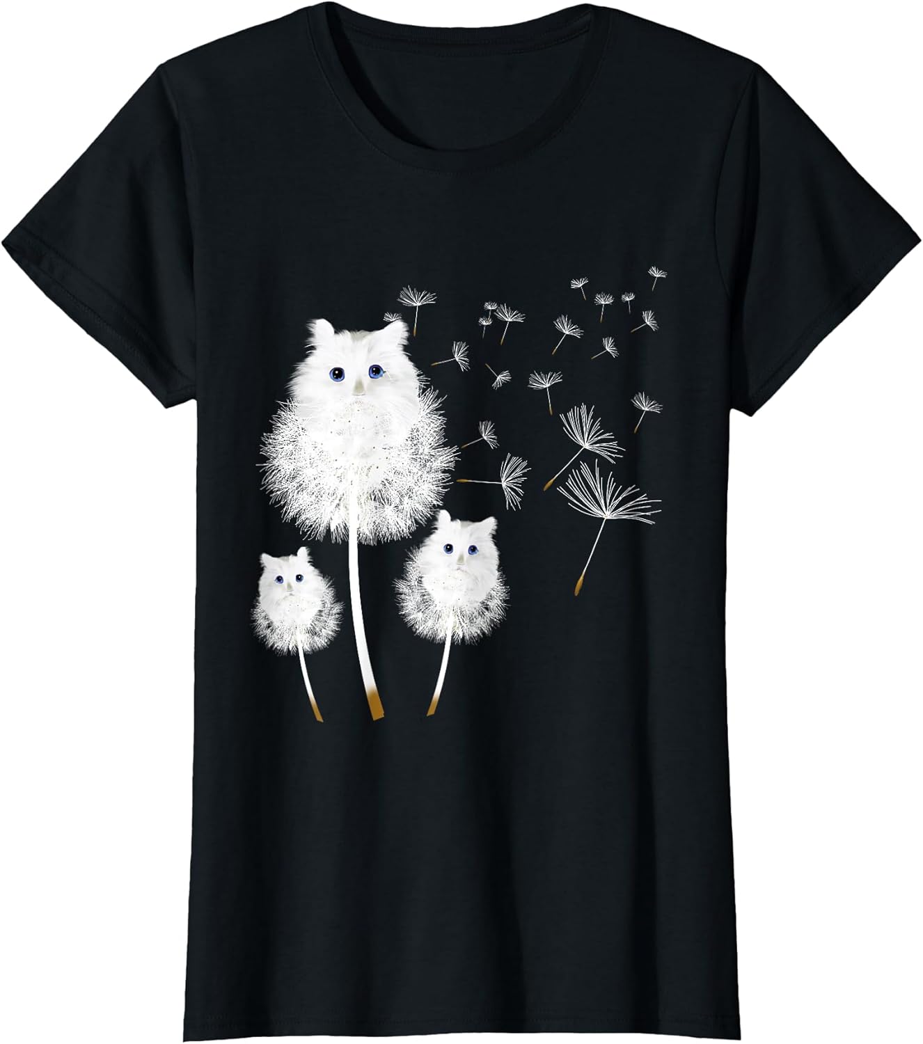 Dandelion Flowers Cat Lovers present clothing