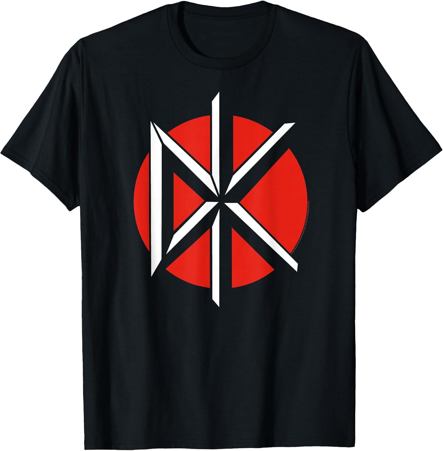 DK Logo Vintage Punk Band T-Shirt