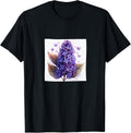 Lilac Flowers And Hearts Boho Style Merch