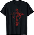 Mall Goth Punk Grunge Aesthetic Gothic Cross T-Shirt